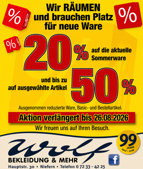 ssv Aktion verlängert auf 26.8.2026
